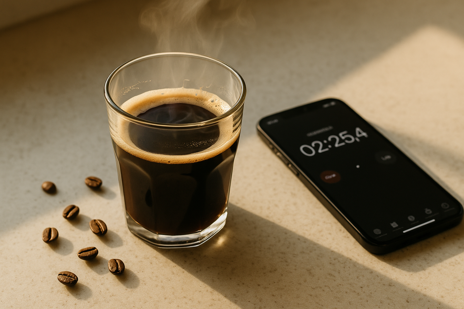 Café à jeun avant le sport : bienfaits ou danger ?