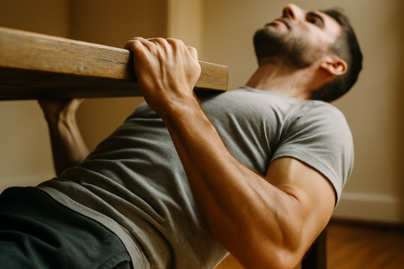Programme musculation maison sans matériel homme qui marche